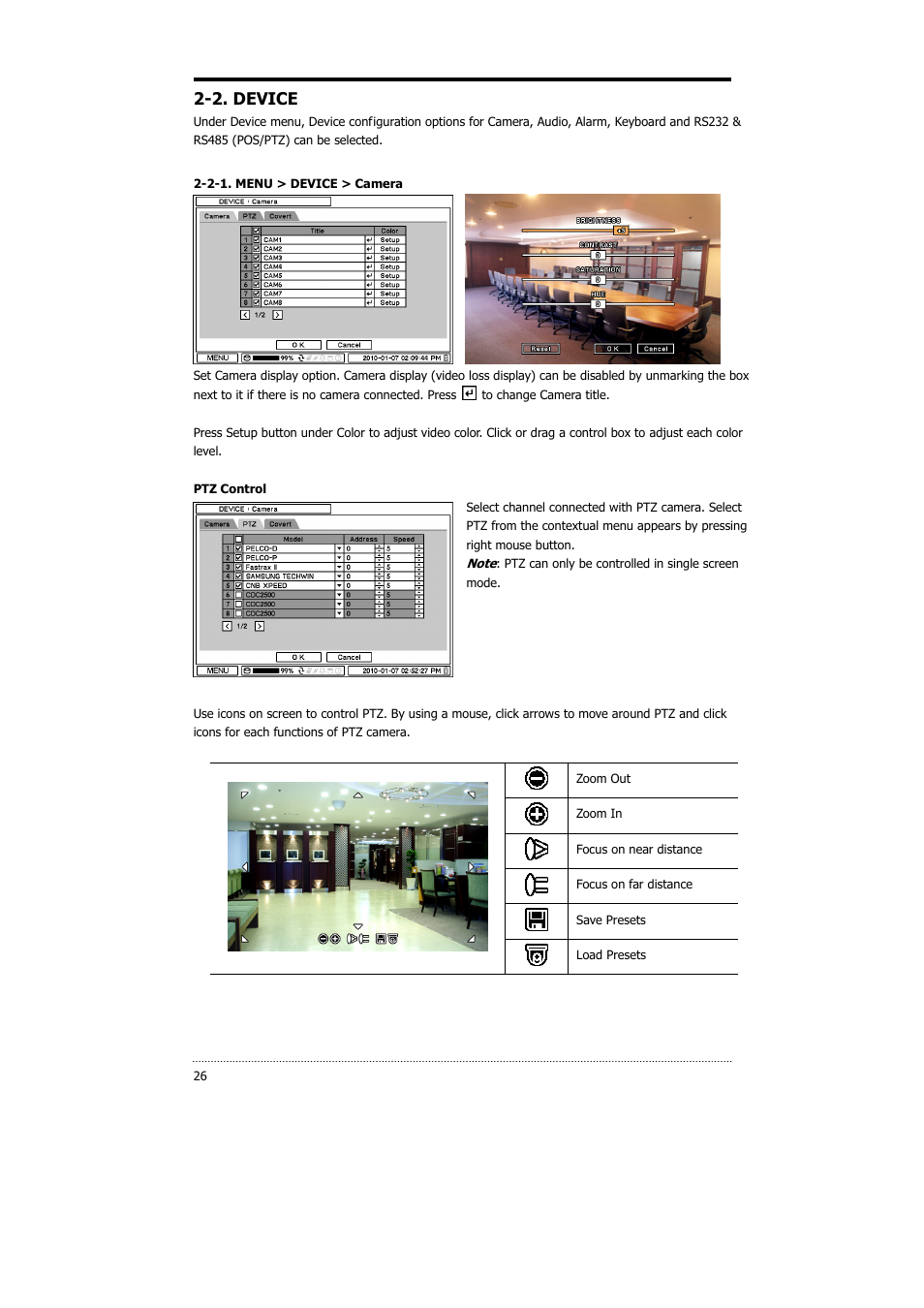 2. device | CNB HDS4848DV User Manual | Page 26 / 59