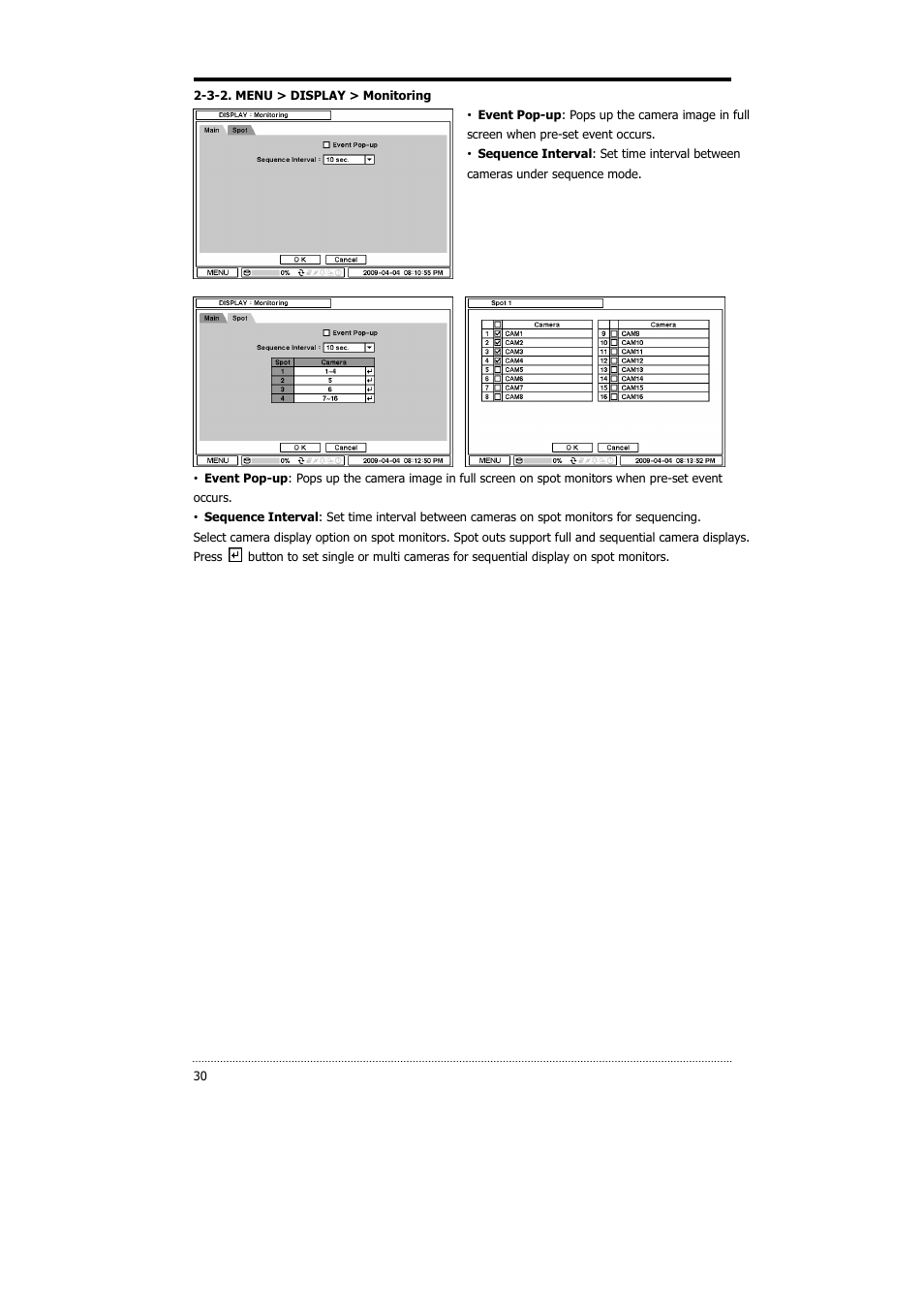 CNB HDS4848DV User Manual | Page 30 / 59