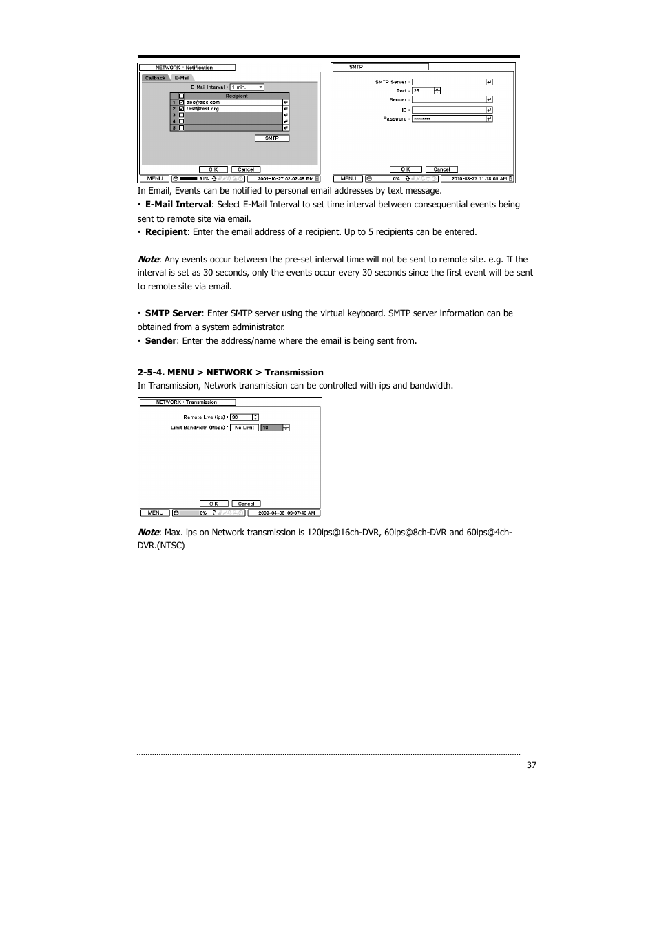 CNB HDS4848DV User Manual | Page 37 / 59