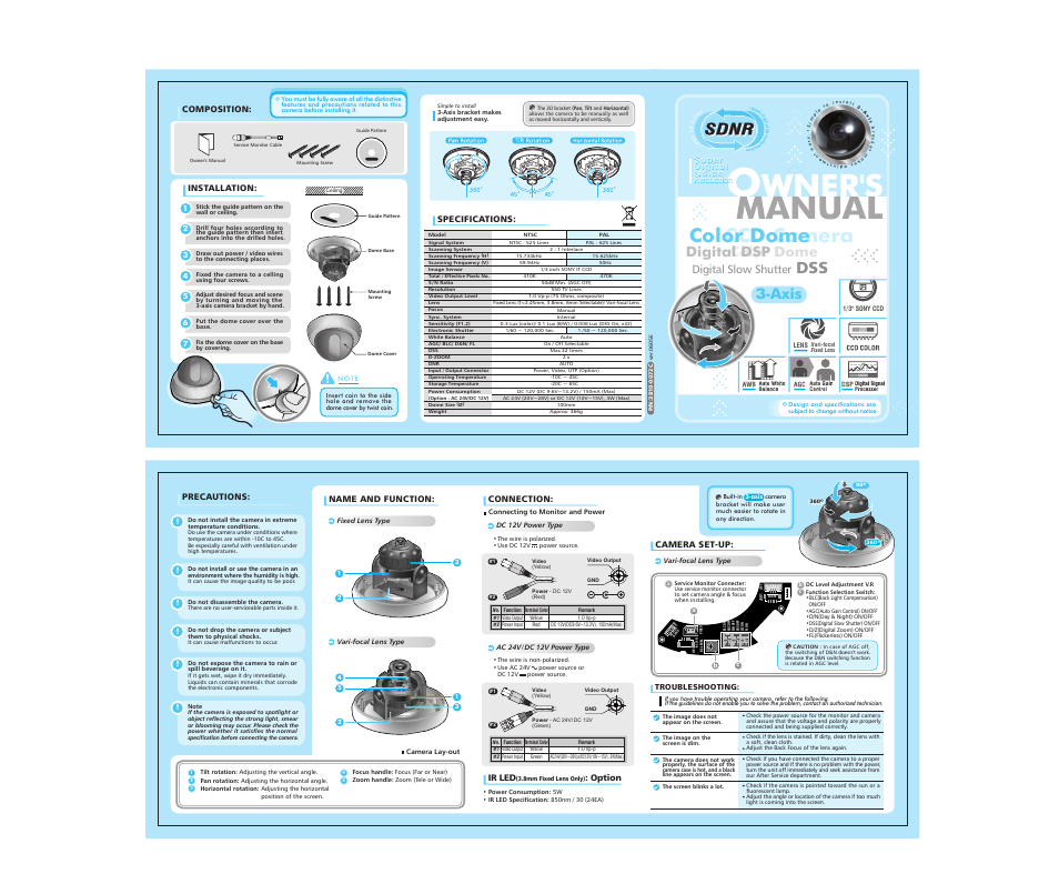 CNB D2810PVF User Manual | 1 page
