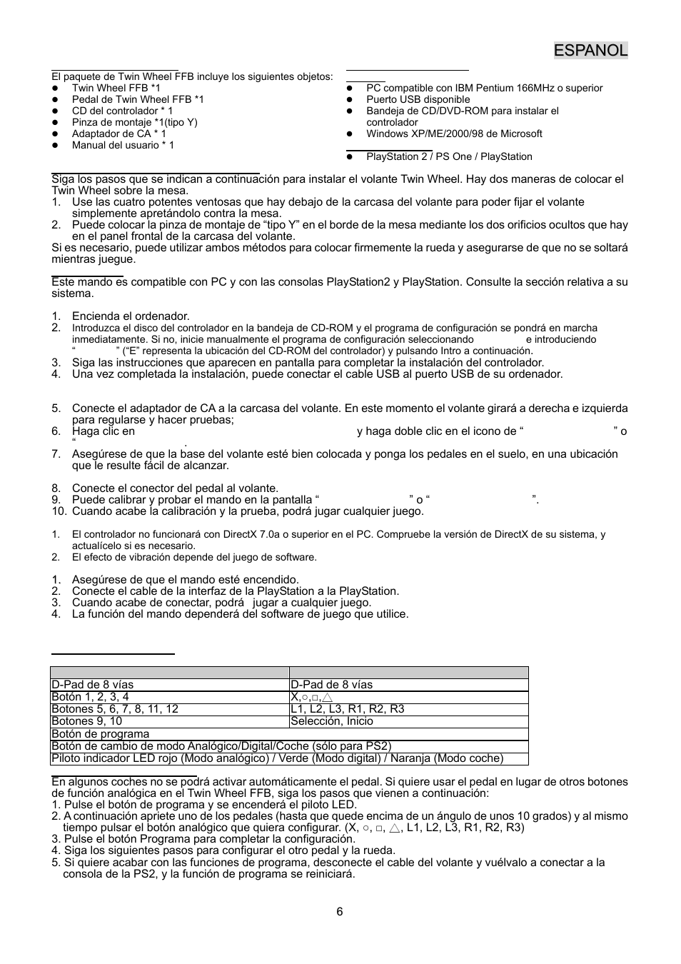 Twff-eng-spa.pdf | GENIUS TwinWheel FF User Manual | Page 7 / 18