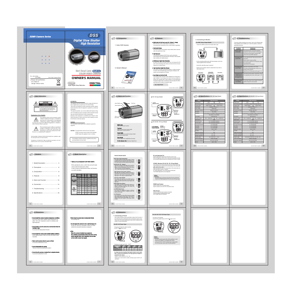 CNB GP780IR User Manual | 1 page