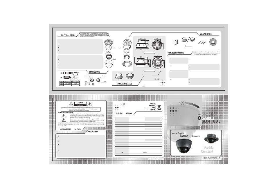 CNB V5760P User Manual | 1 page