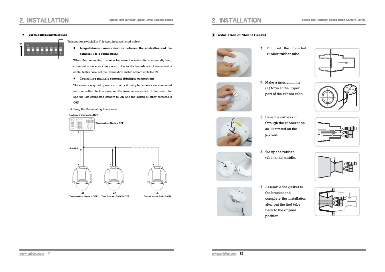 Installation | CNB SSM2065PW User Manual | Page 6 / 21