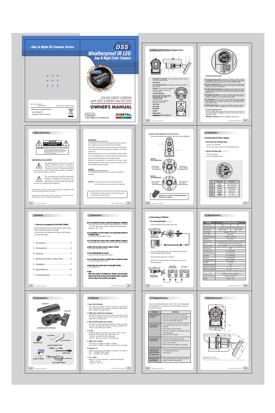 CNB BE3815PVR User Manual | 1 page