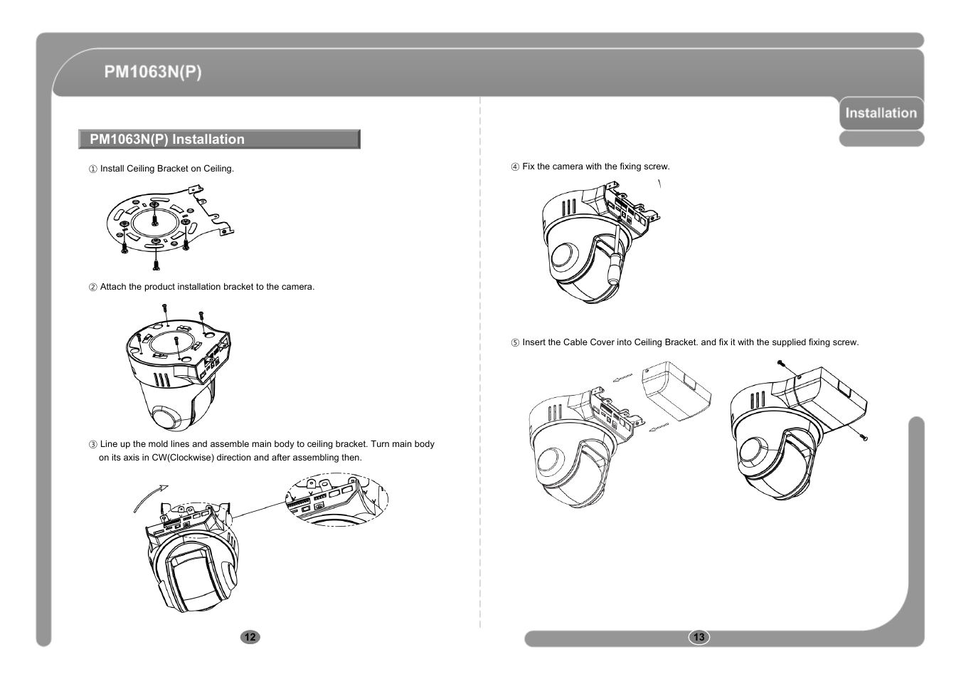 CNB PM1063P User Manual | Page 7 / 48