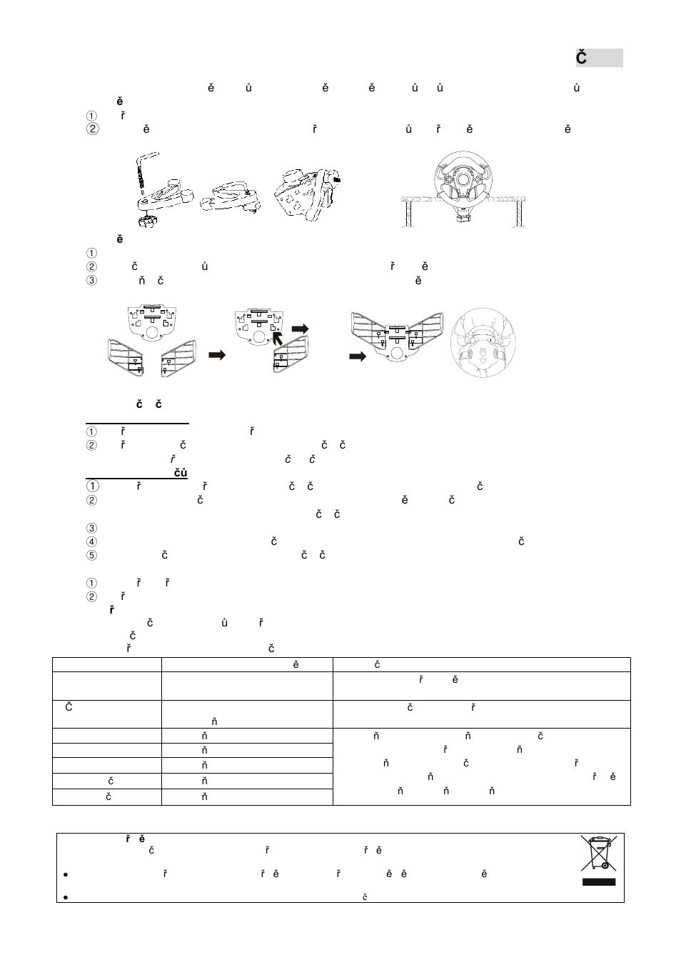 Twf1-cze13.pdf, Česky | GENIUS TwinWheel F1 User Manual | Page 14 / 22