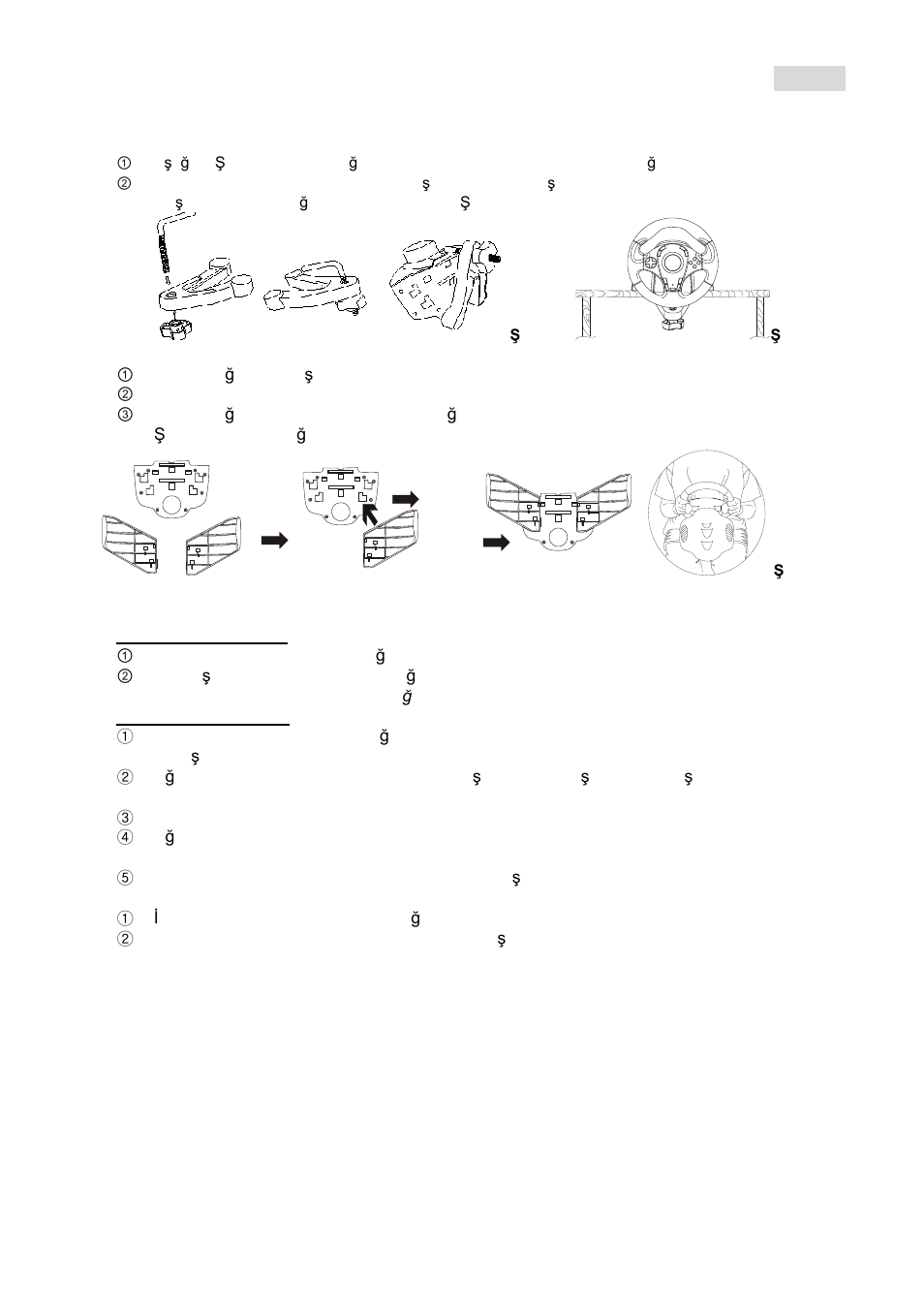 Twf1-tur19.pdf, Türkçe | GENIUS TwinWheel F1 User Manual | Page 20 / 22