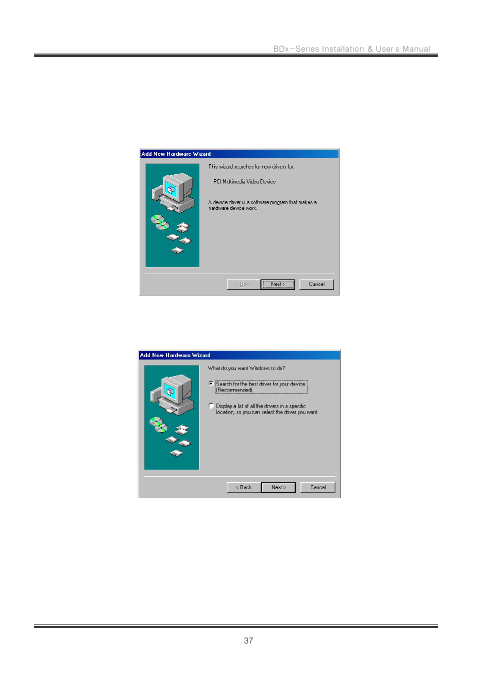 2 windows98 | CNB RBDS4848 User Manual | Page 37 / 99