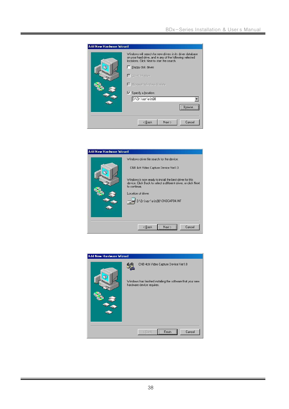 CNB RBDS4848 User Manual | Page 38 / 99