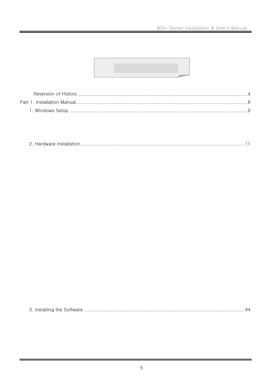 CNB RBDS4848 User Manual | Page 5 / 99