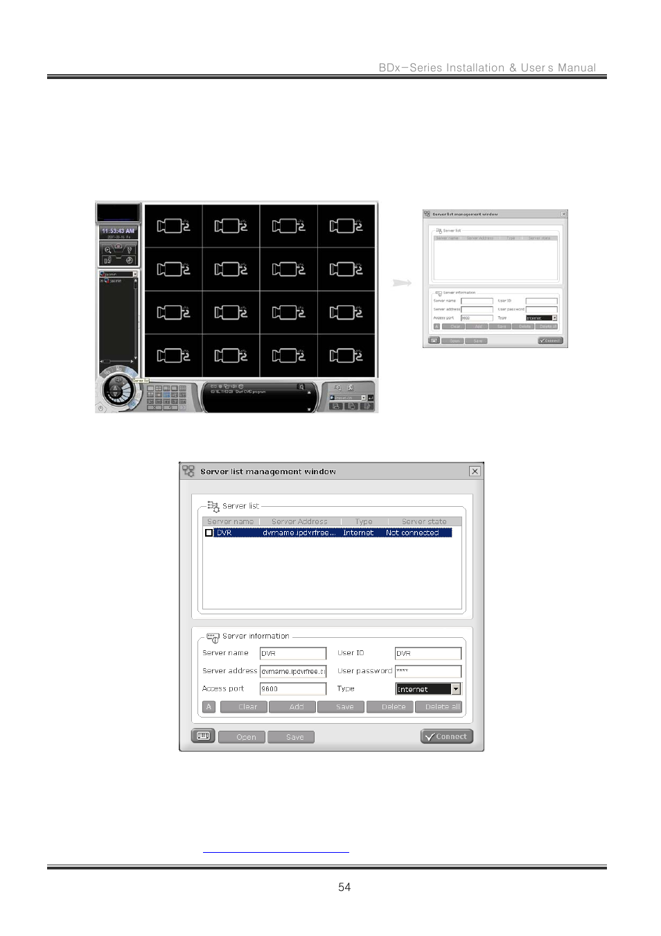 2 access to dvr by domain name | CNB RBDS4848 User Manual | Page 54 / 99