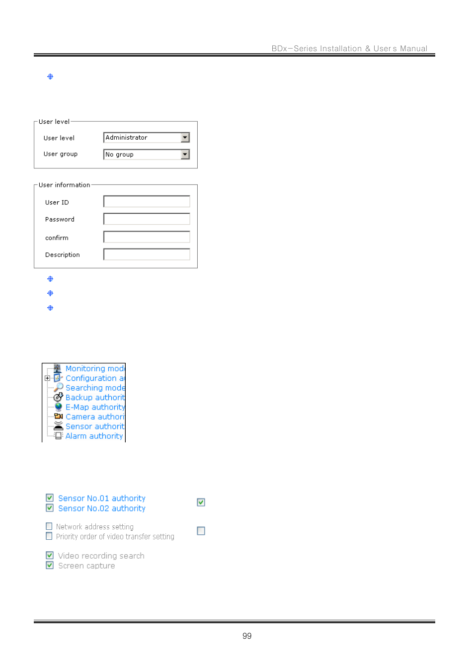2 classification of functions, 3 detailed function setup | CNB RBDS4848 User Manual | Page 99 / 99