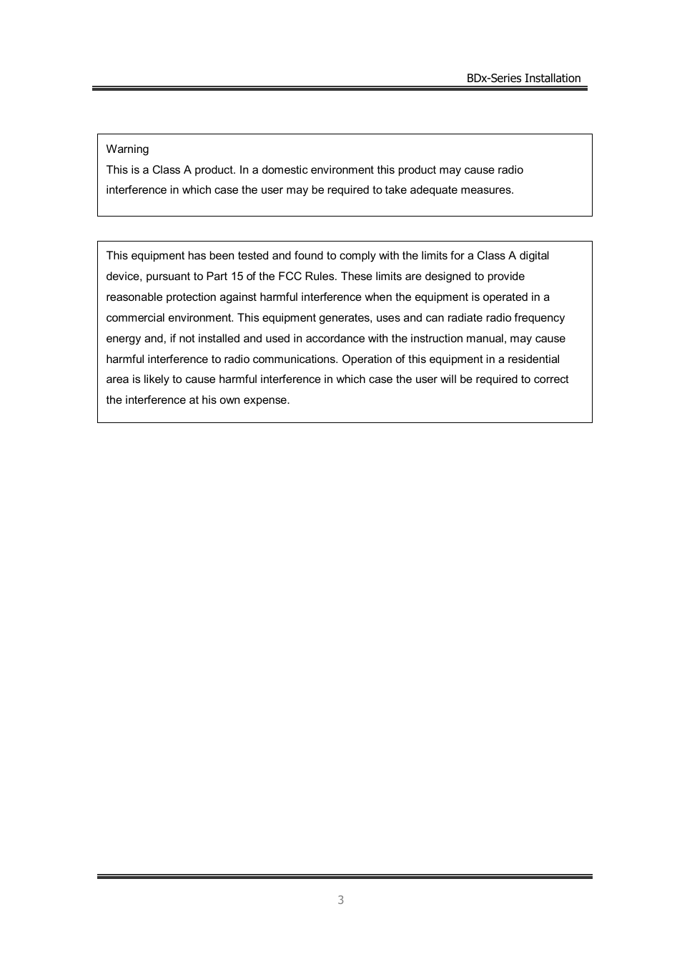 CNB BDS4812 (discontinued) User Manual | Page 3 / 55