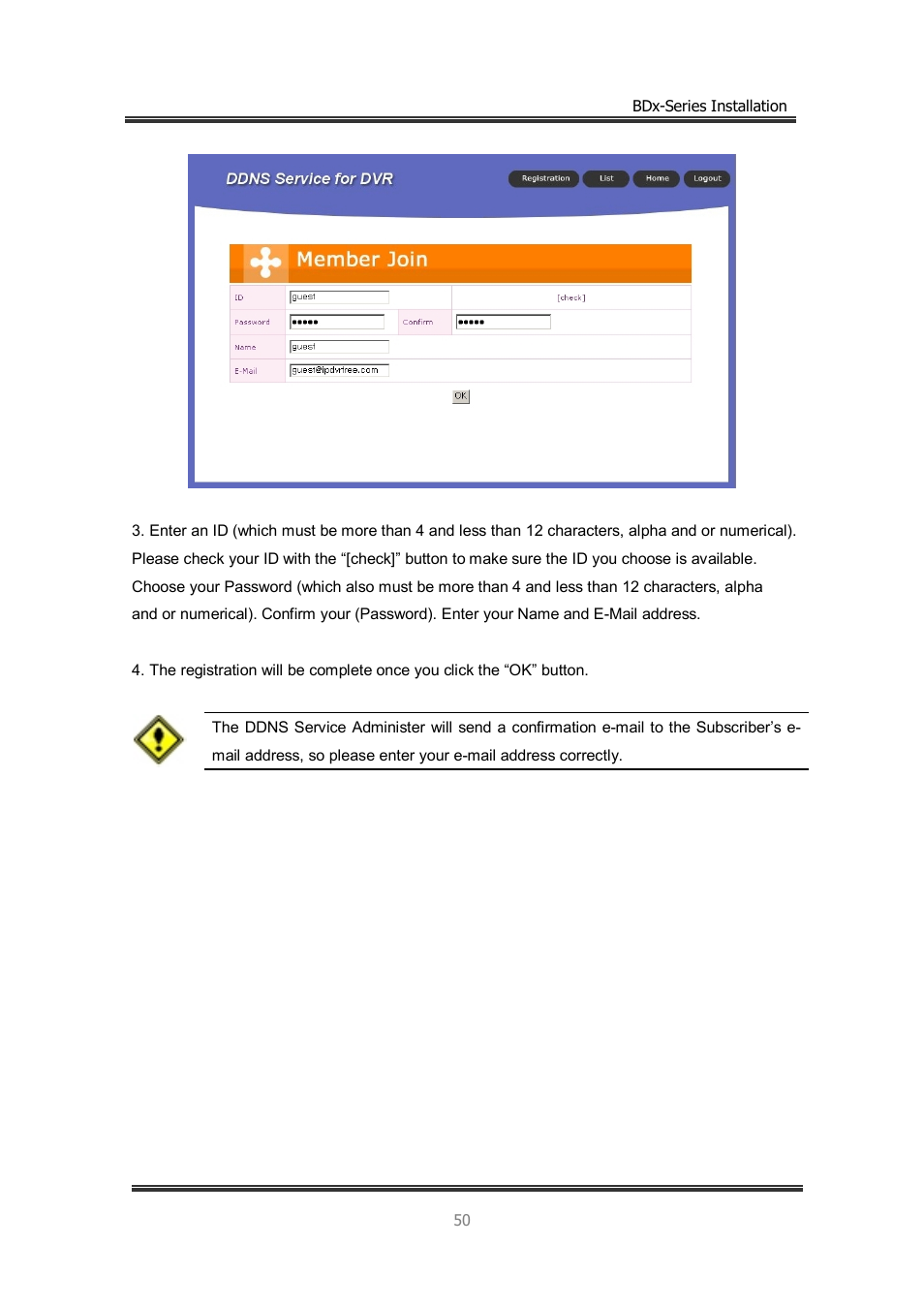 CNB BDS4812 (discontinued) User Manual | Page 50 / 55