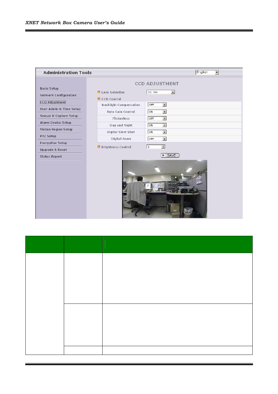 Ccd adjustment | CNB IG1810PF User Manual | Page 24 / 47