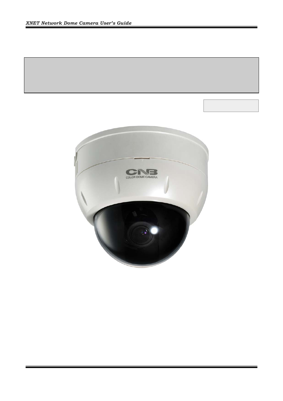 CNB ID2810PVF User Manual | 44 pages