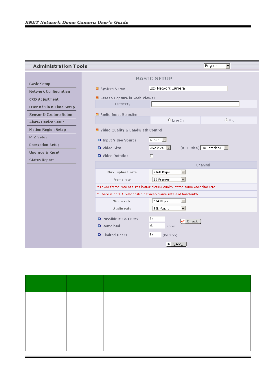 Basic setup | CNB ID2810PVF User Manual | Page 18 / 44