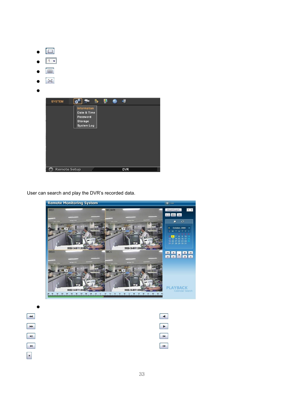 3. playback | CNB HDF1212 User Manual | Page 33 / 58