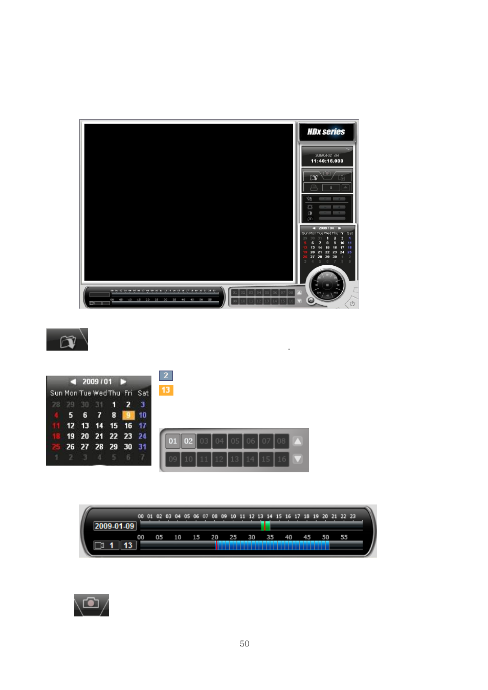 15. backup viewer | CNB HDF1212 User Manual | Page 50 / 58