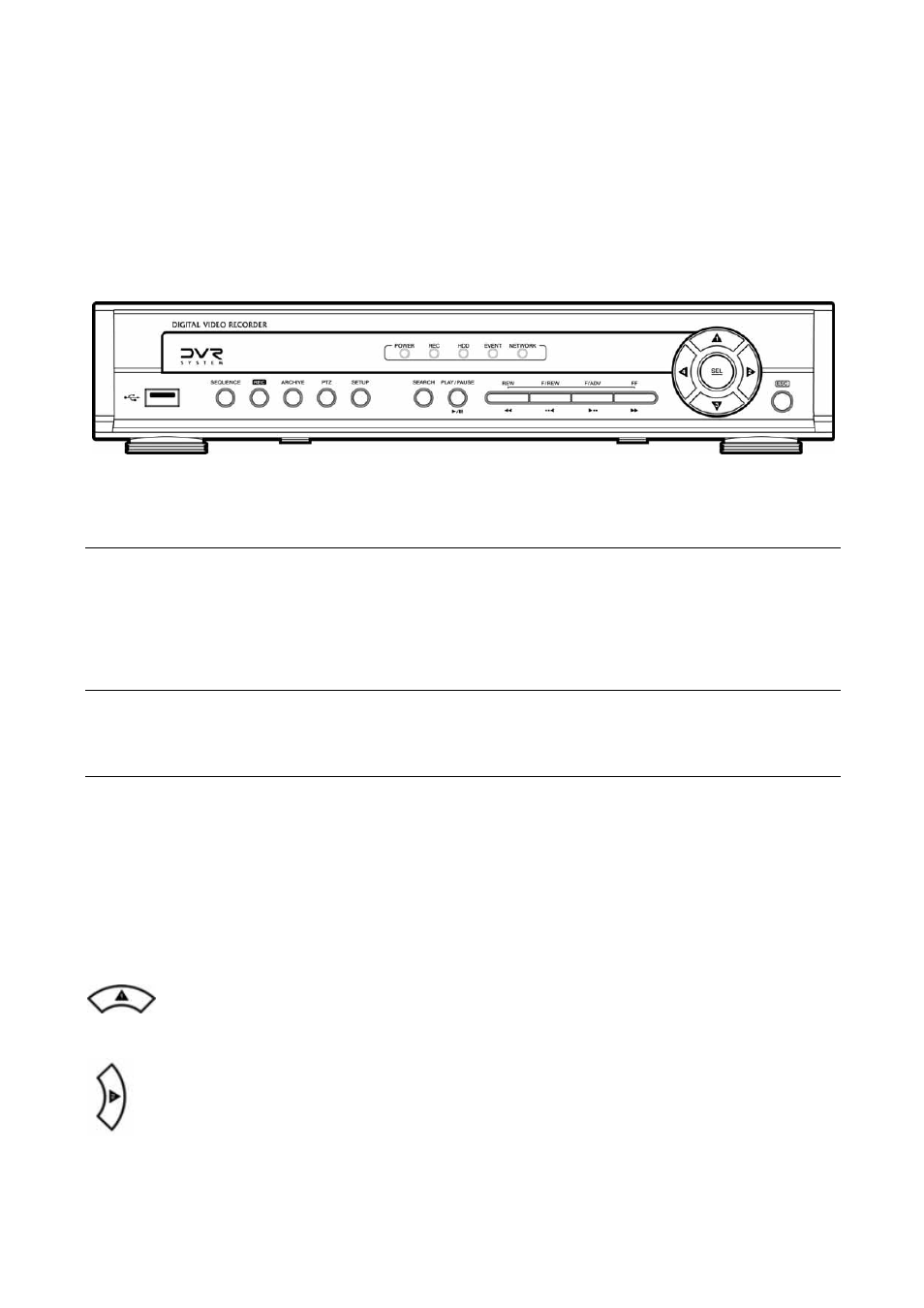 Front panel | CNB SDF1212 User Manual | Page 11 / 55