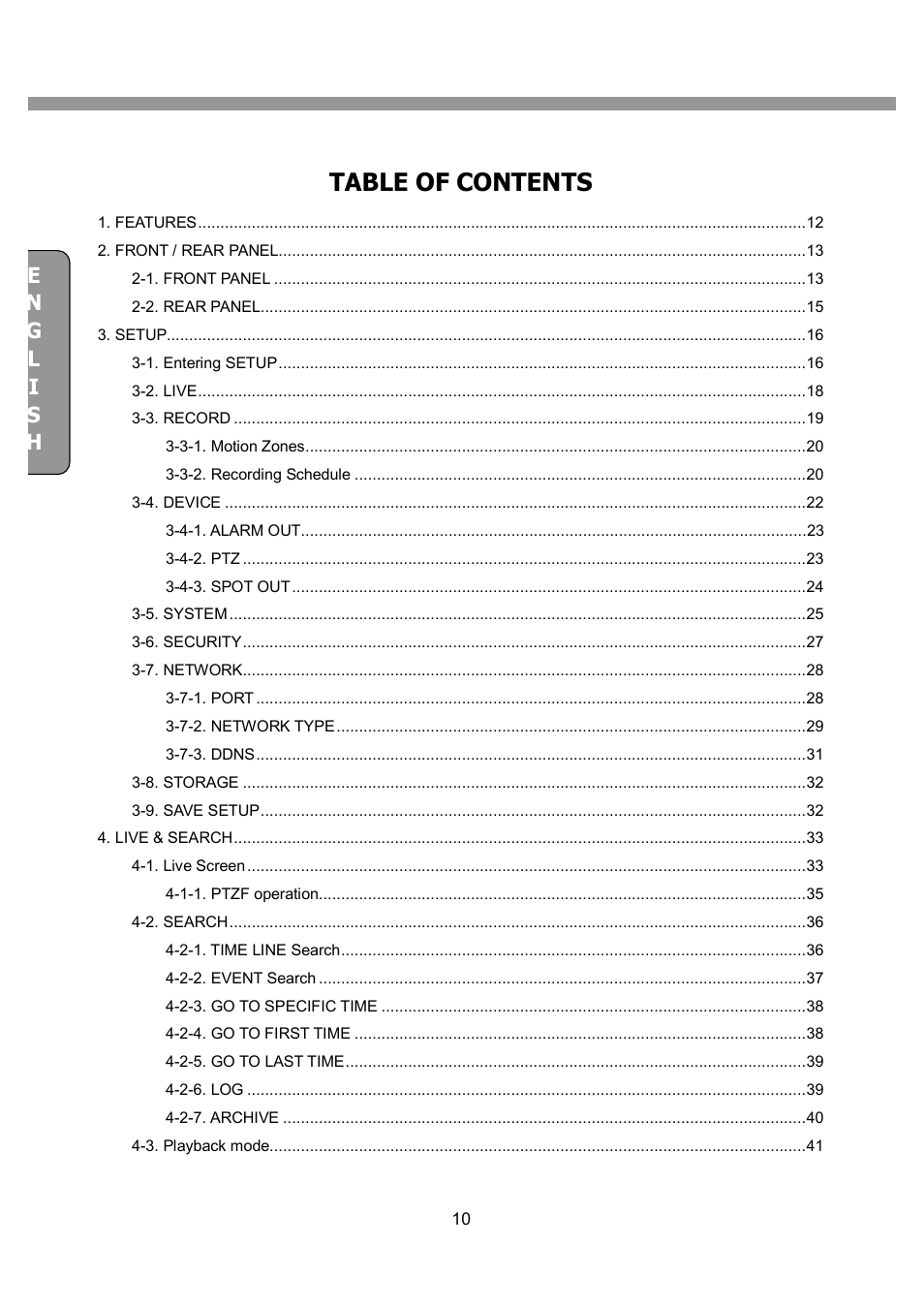 CNB SDN2712CD User Manual | Page 10 / 133