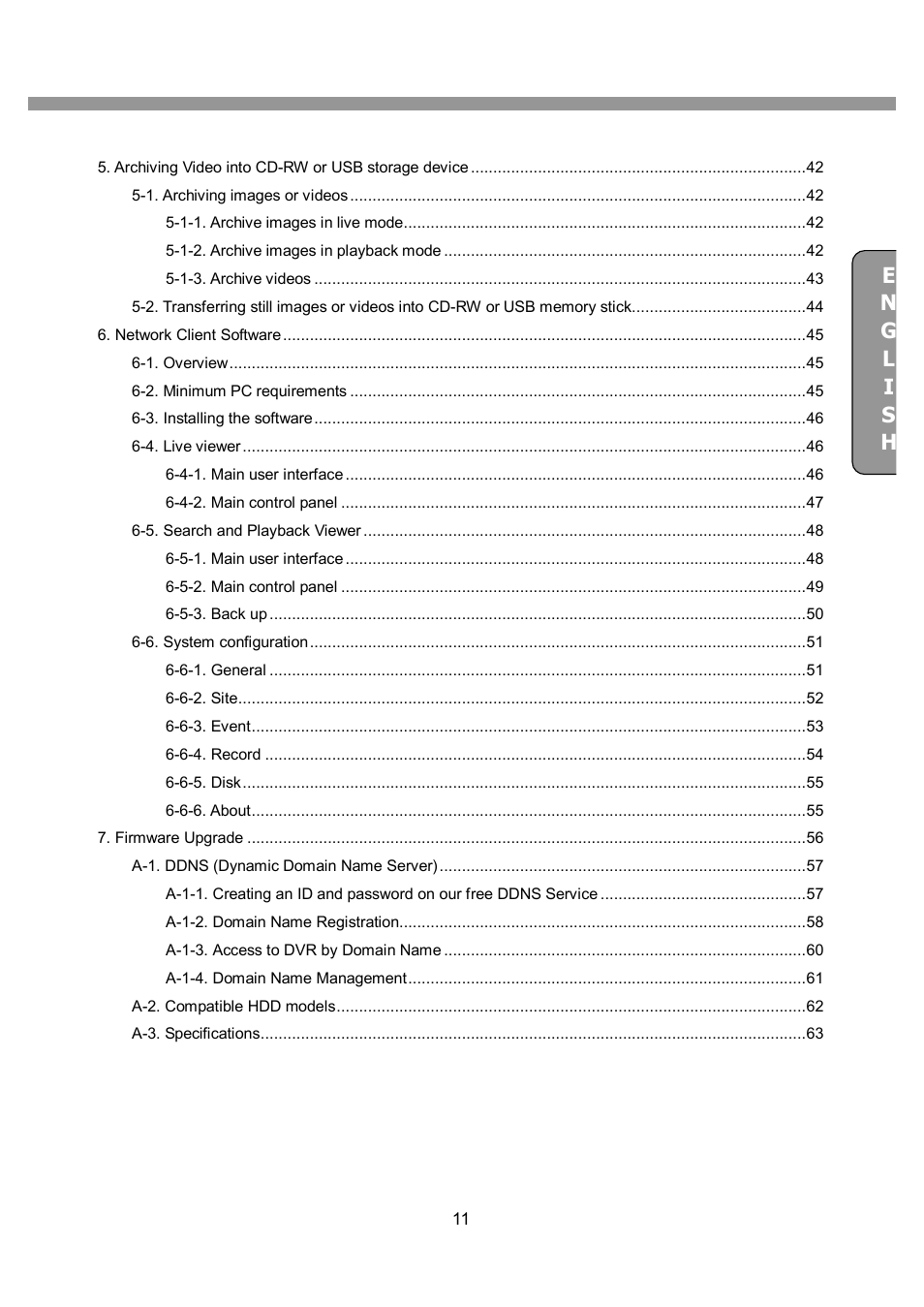 CNB SDN2712CD User Manual | Page 11 / 133