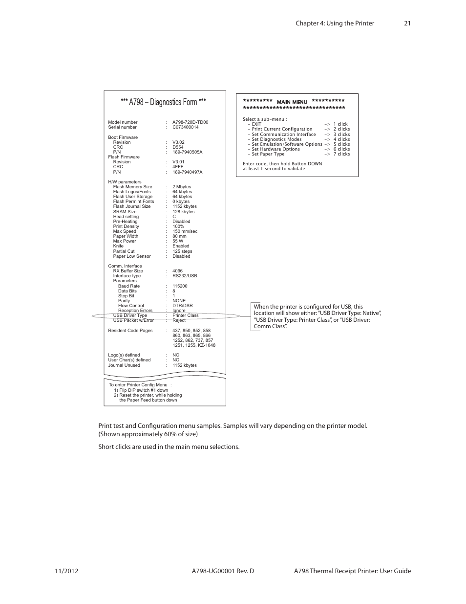 A798 – diagnostics form | CognitiveTPG A798 User Manual | Page 21 / 32