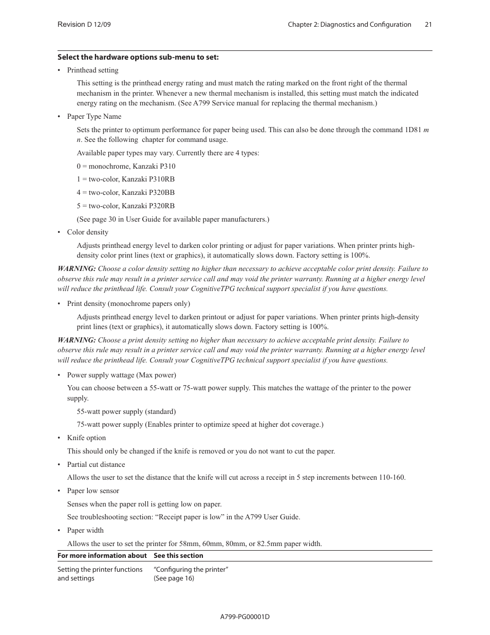 CognitiveTPG A799 User Manual | Page 21 / 142