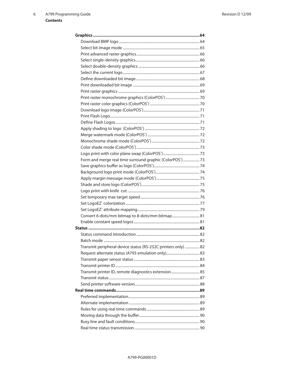 CognitiveTPG A799 User Manual | Page 6 / 142