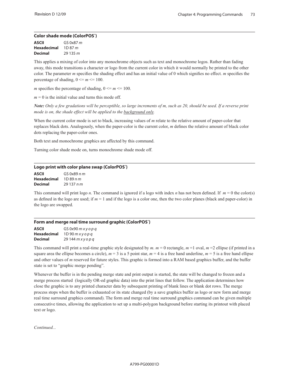 CognitiveTPG A799 User Manual | Page 73 / 142