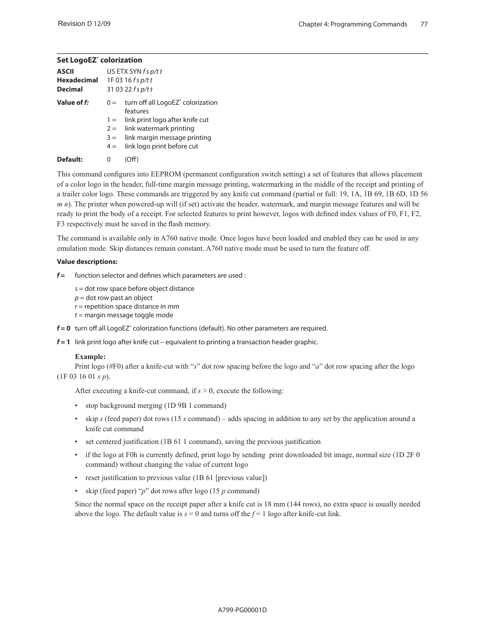 CognitiveTPG A799 User Manual | Page 77 / 142