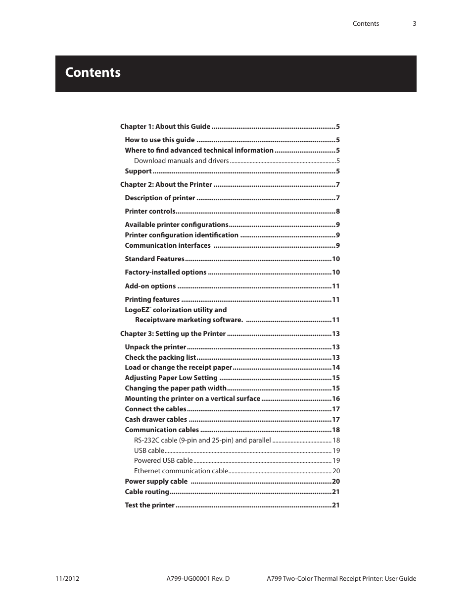 CognitiveTPG A799 User Manual | Page 3 / 36