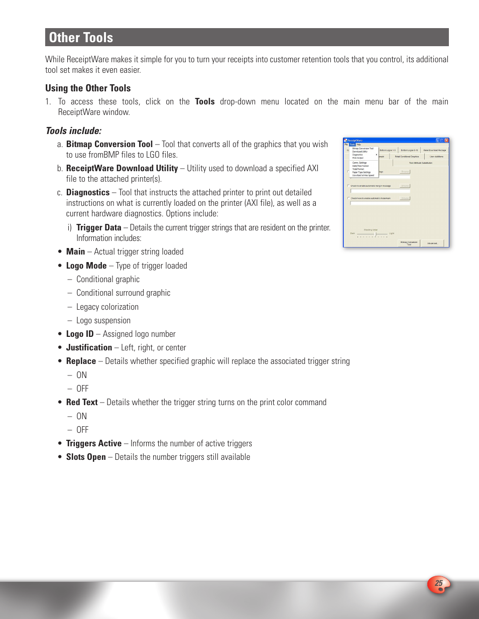 Other tools | CognitiveTPG A776 User Manual | Page 25 / 32