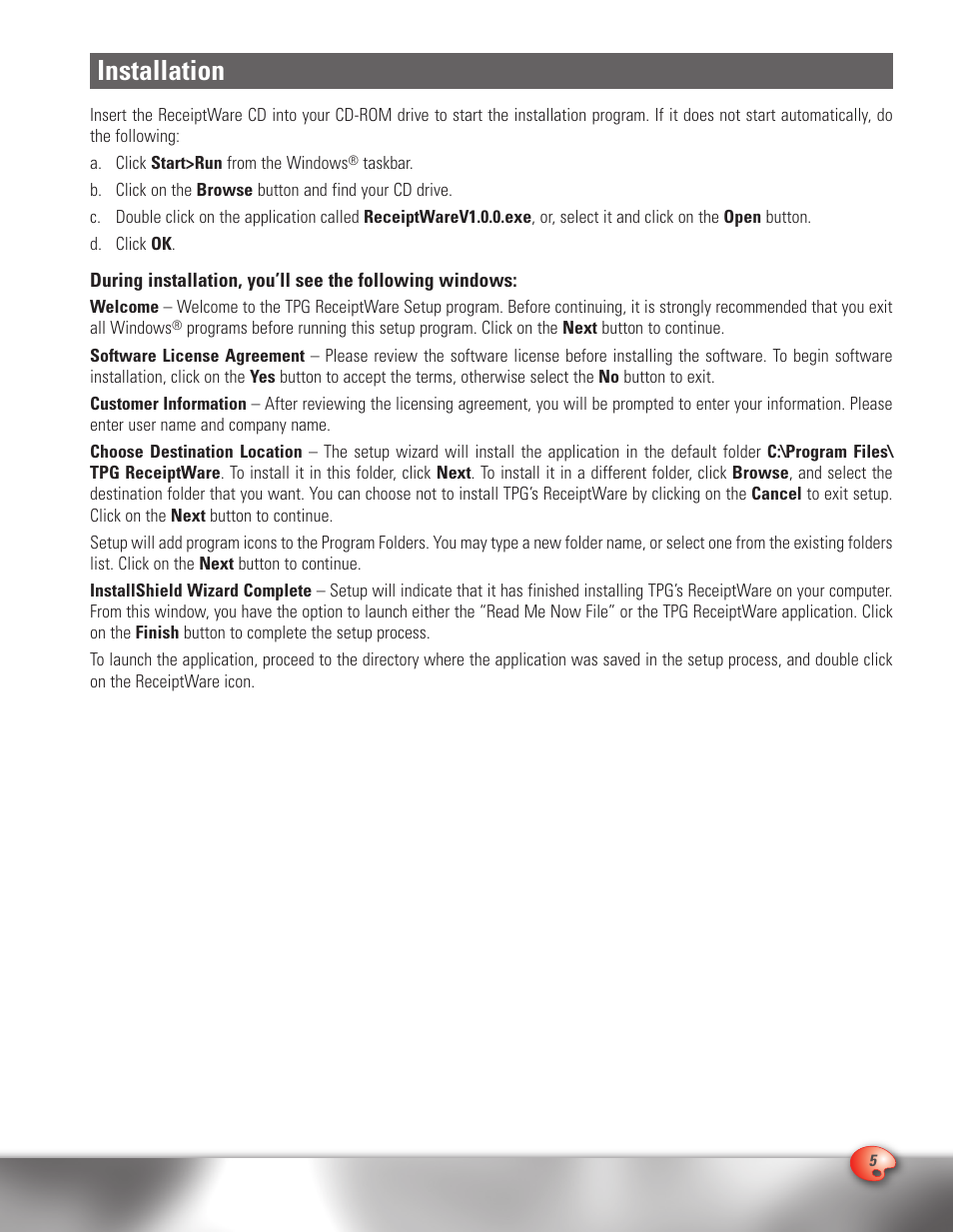 Installation | CognitiveTPG A776 User Manual | Page 5 / 32