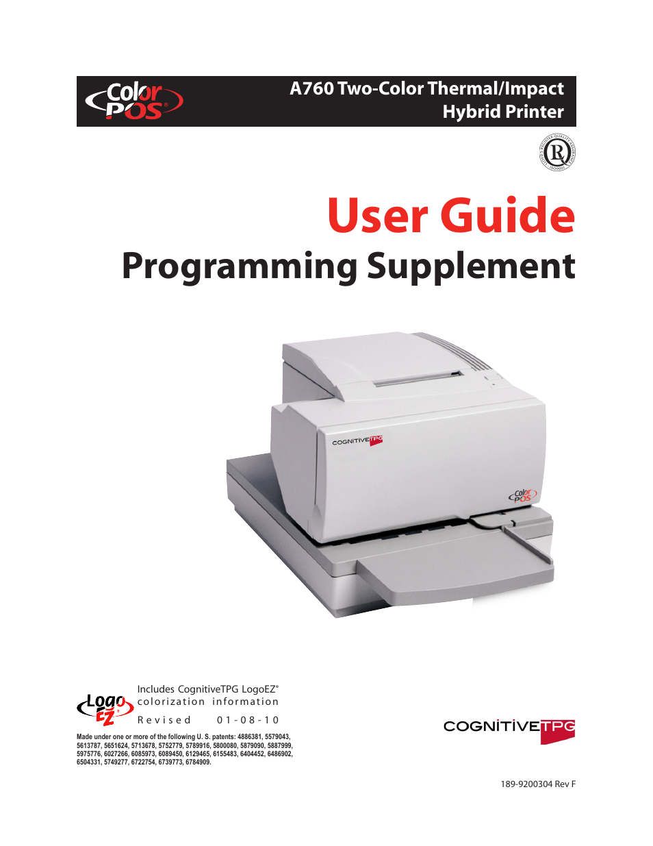 CognitiveTPG A760 User Manual | 154 pages