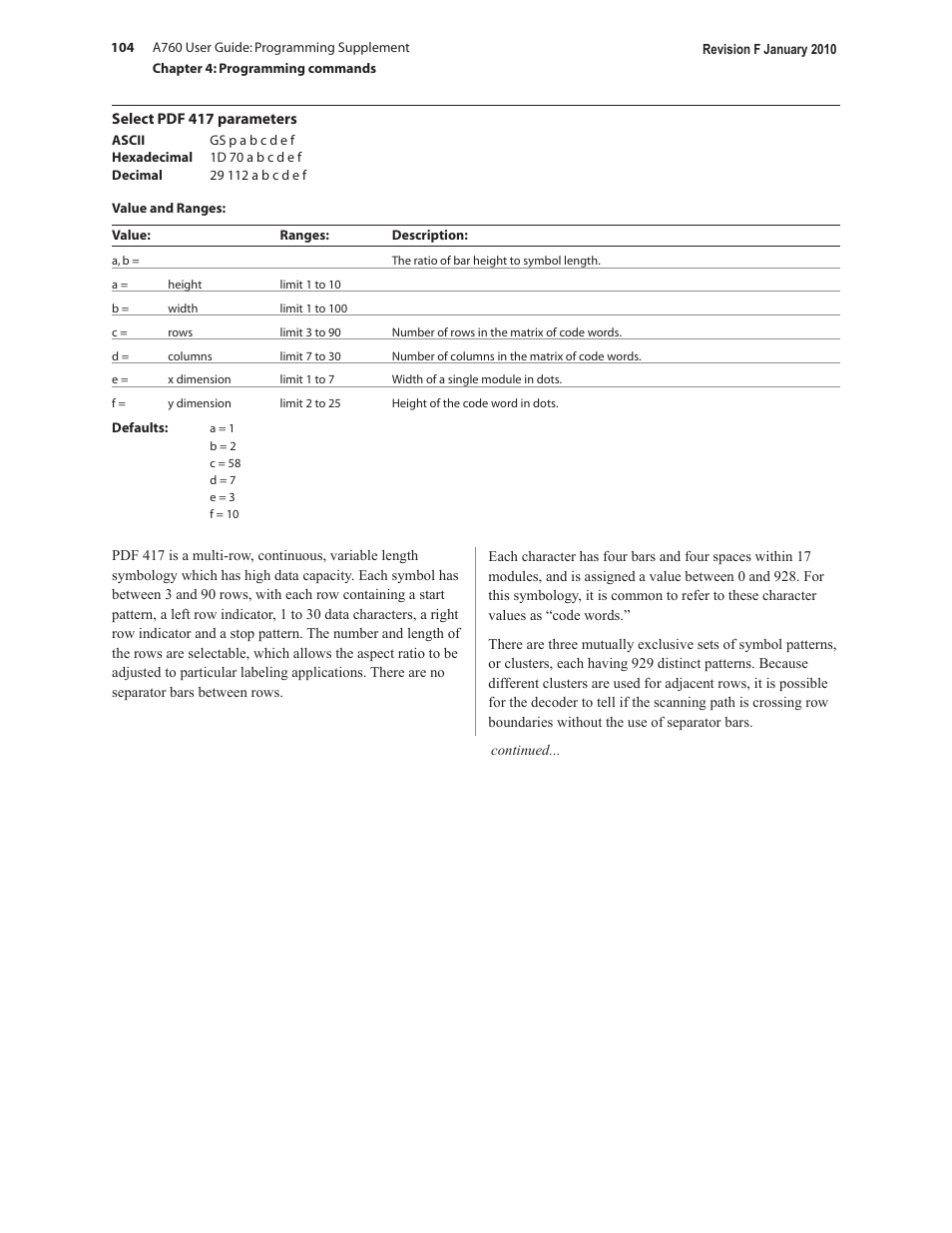 CognitiveTPG A760 User Manual | Page 104 / 154