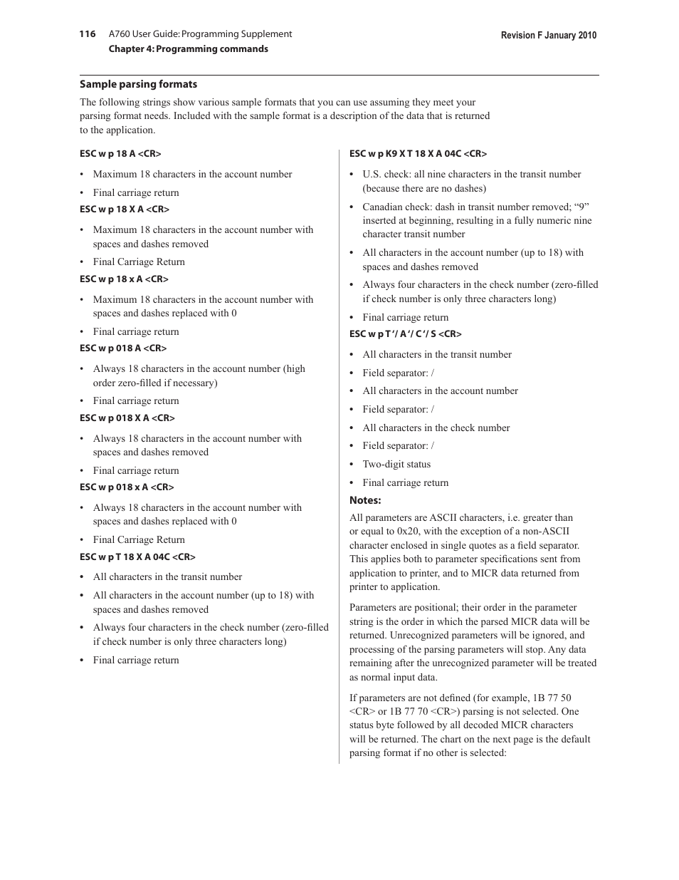 CognitiveTPG A760 User Manual | Page 116 / 154