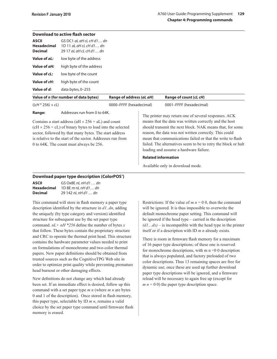 CognitiveTPG A760 User Manual | Page 129 / 154