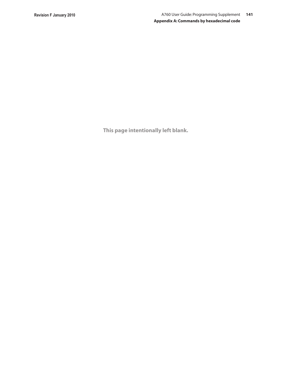 CognitiveTPG A760 User Manual | Page 141 / 154
