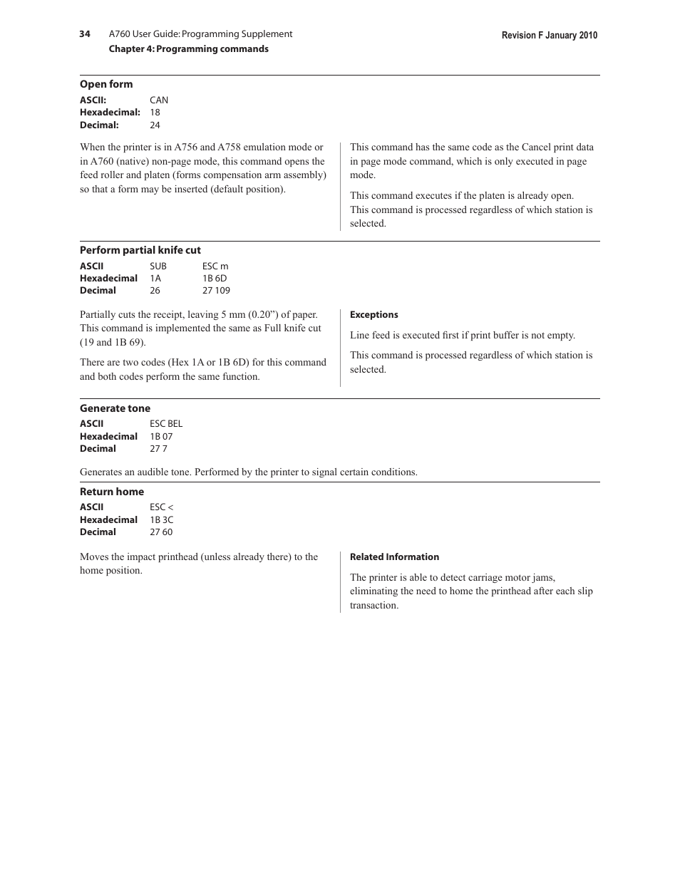 CognitiveTPG A760 User Manual | Page 34 / 154