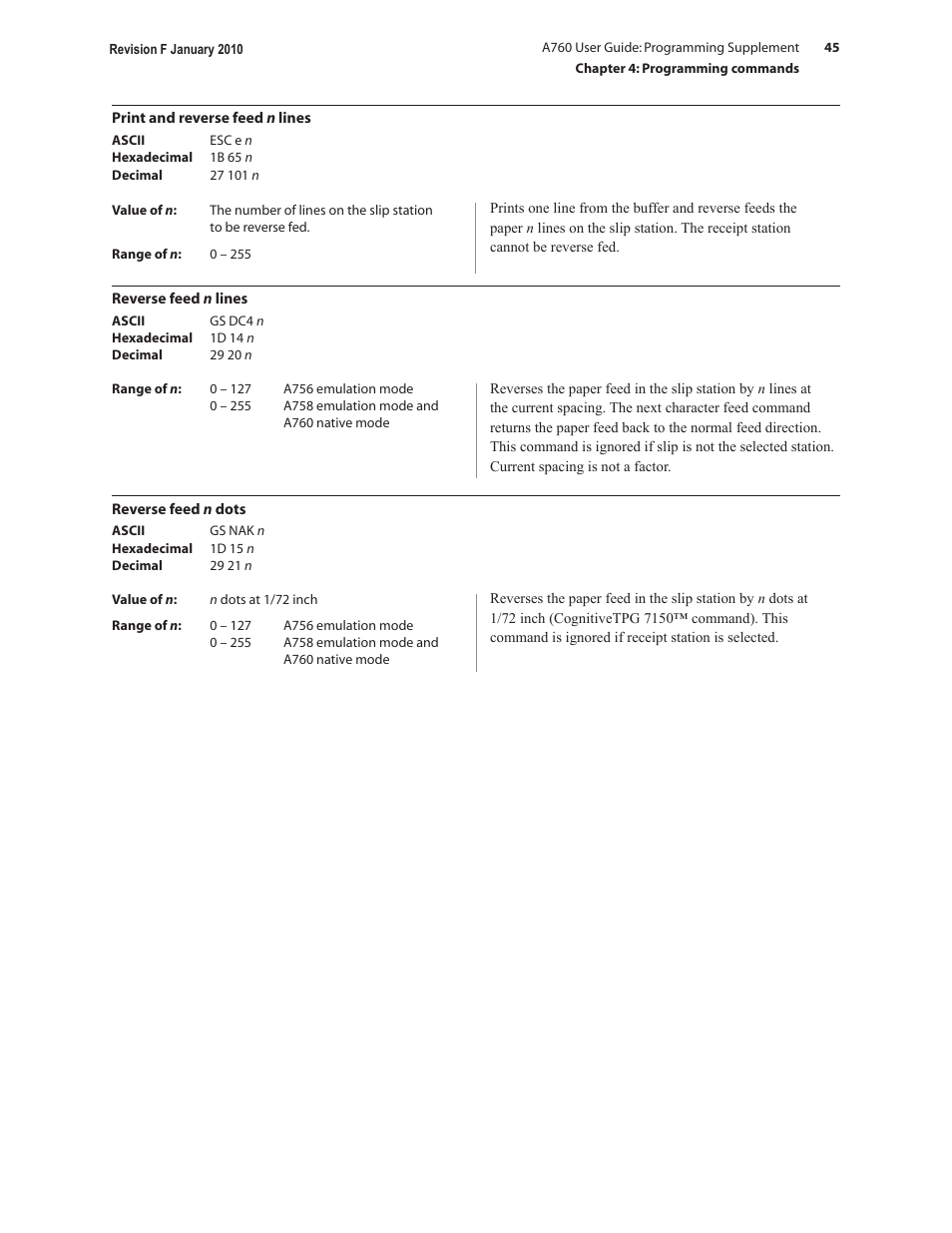 CognitiveTPG A760 User Manual | Page 45 / 154