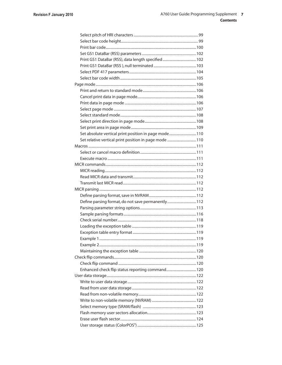 CognitiveTPG A760 User Manual | Page 7 / 154