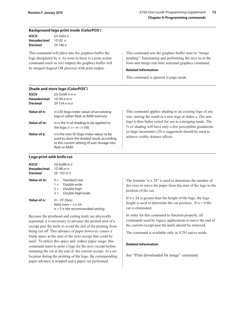 CognitiveTPG A760 User Manual | Page 73 / 154
