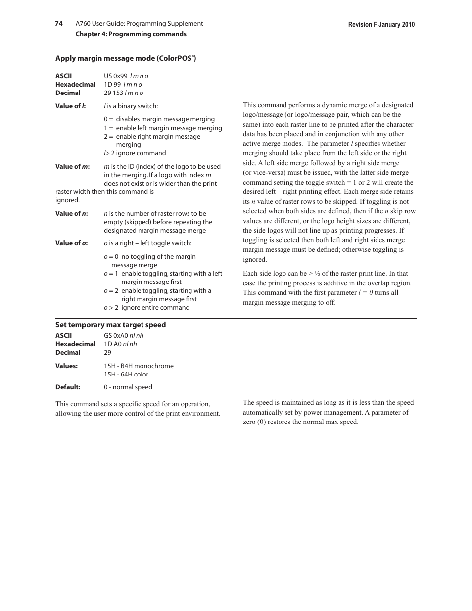 CognitiveTPG A760 User Manual | Page 74 / 154