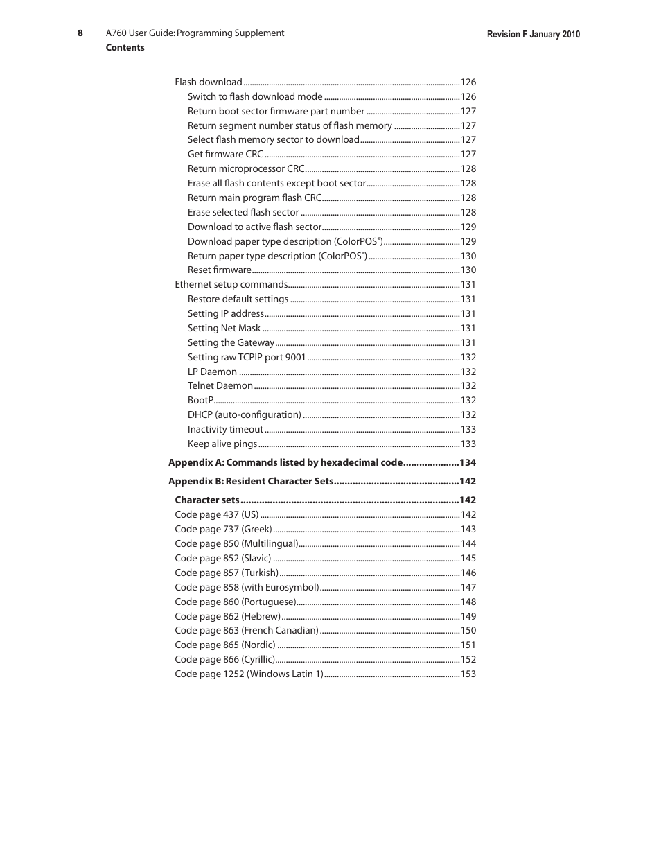 CognitiveTPG A760 User Manual | Page 8 / 154