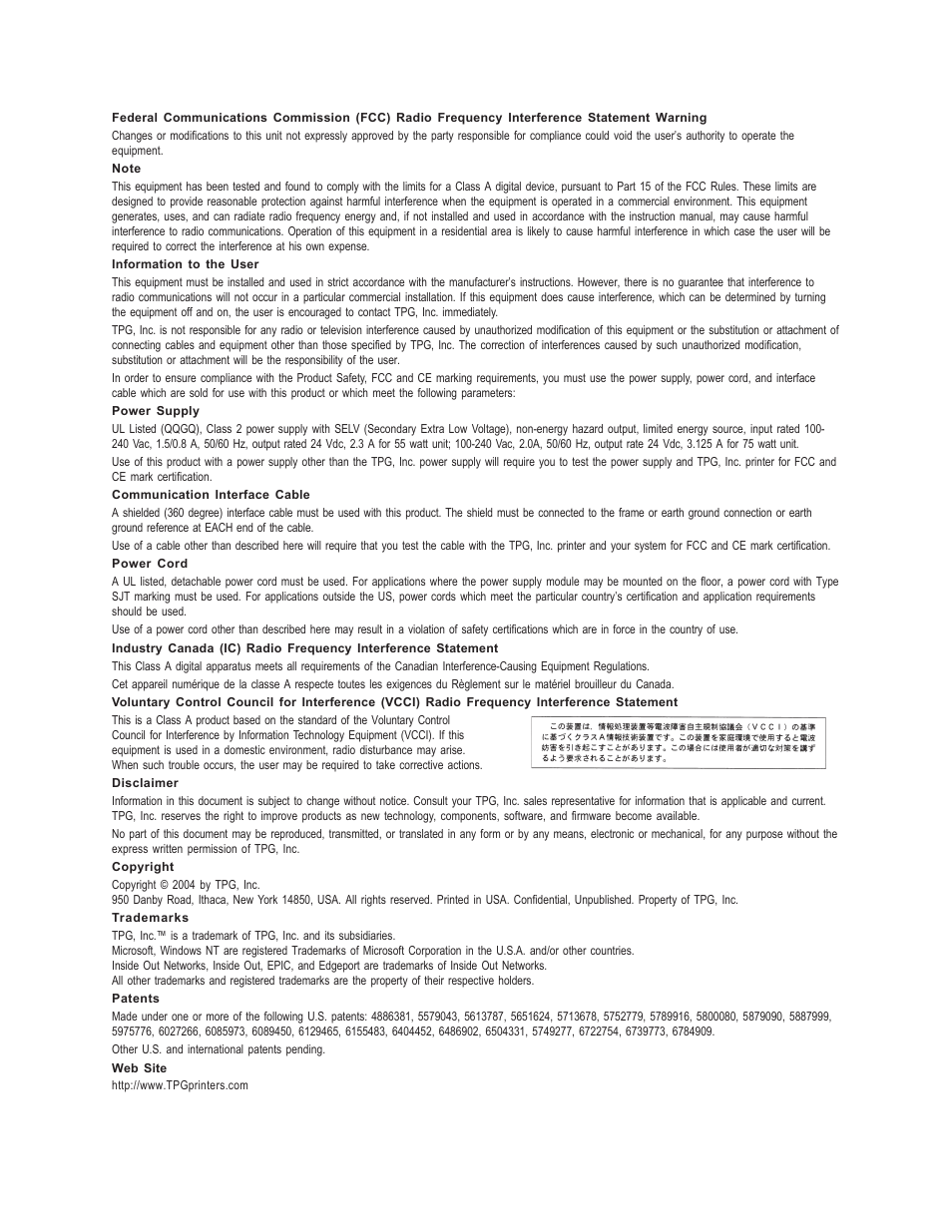CognitiveTPG A760 User Manual | Page 2 / 64