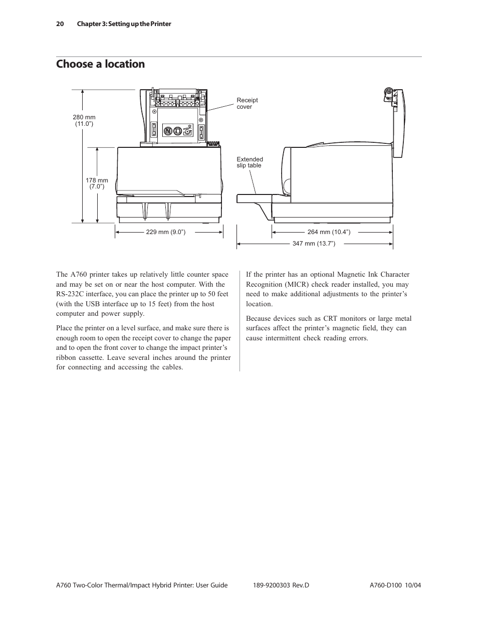 Choose a location | CognitiveTPG A760 User Manual | Page 20 / 64