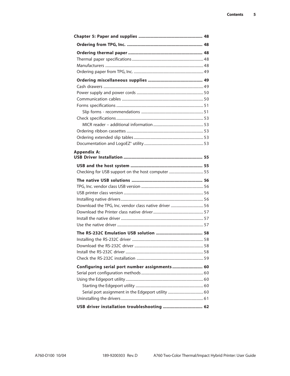 CognitiveTPG A760 User Manual | Page 5 / 64