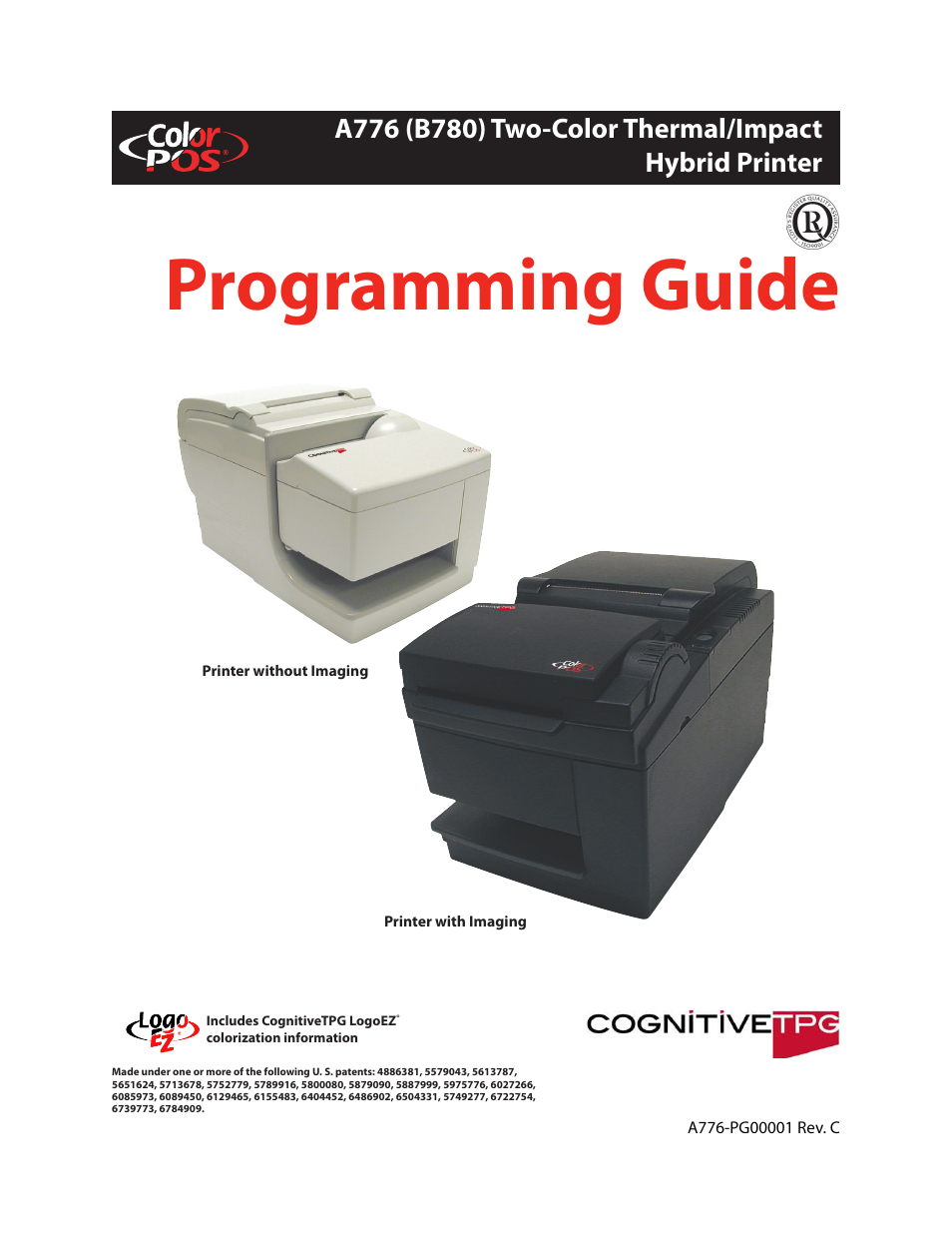 CognitiveTPG B780 User Manual | 192 pages